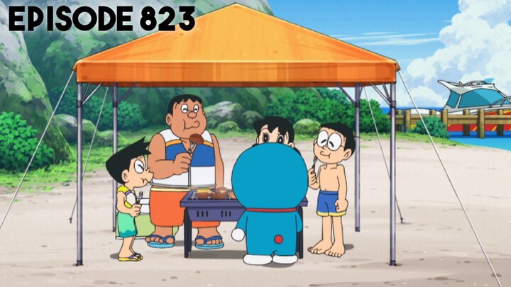 Doraemon episode 823 Subtitle Indonesia | Tunggangan Toto & Ayo lakukan tur dinosaurus