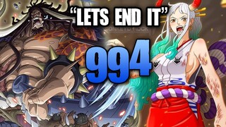 Kaido decides to End it + Yamato's Big Fight (one piece 994)