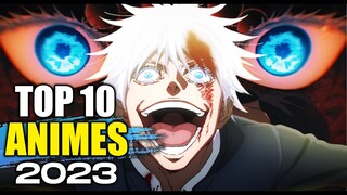 LOS 10 MEJORES ANIMES DEL AÑO 2023