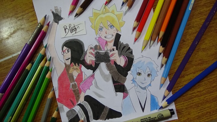 Simple drawing The New Team 7 | @Brizz_hz