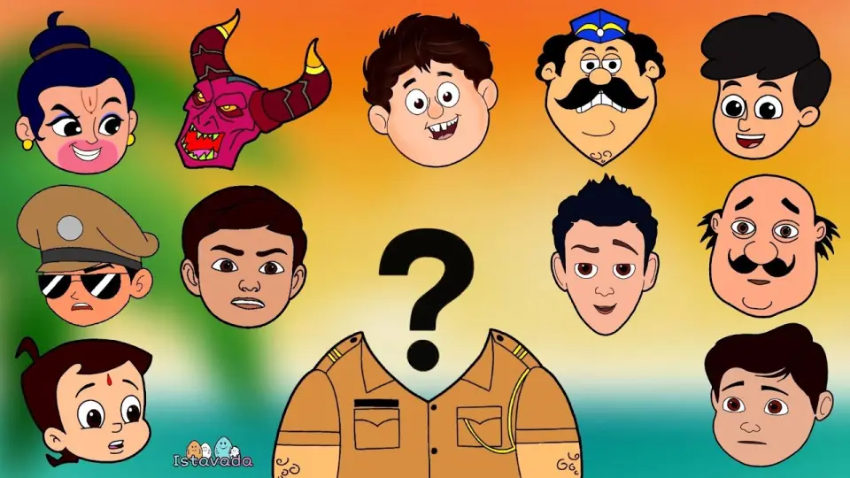 Little Singham Latest Cartoon Puzzle Game Aata Majhi Satakli - Bilibili