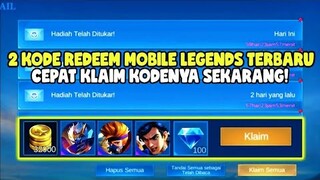 NEW UPDATE! 2 KODE REDEEM MLBB 2023 HARI INI | KODE REDEEM MOBILE LEGENDS TERBARU HARI INI 2023