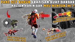 TURUN ZONA BIRU, RATAIN MUSUH PAKE MAC10 & SG OPM!! SET RAKUN GRATIS -FREEFIREINDO