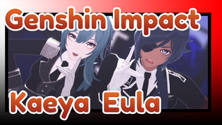 Genshin Impact | [MMD] [A]ddiction Kaeya&Eula (Ksatria Favonius)
