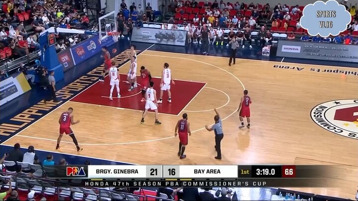 Justin Brownlee' MONSTER PERFORMANCE vs Bay area dragon