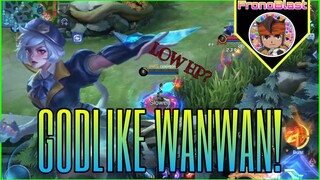 LOW HP BUT STILL ALIVE? GODLIKE WANWAN! FUNNEL IS STILL ALIVE WITH WANWAN! WANWAN MANIAC!