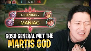 😱Enemy Martis god destorying my team | Mobile Legends