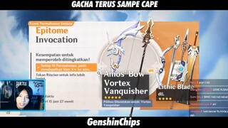 GACHA TERUS BOS SAMPE CAPE TANGAN !