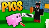 NEW UPDATE* PIGS, EGGS, MUD Leaks!! in Roblox Islands (Skyblock)
