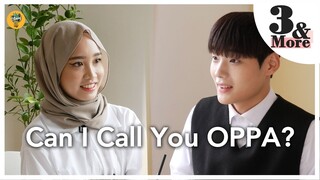 [EP.1-1] Boleh saya panggil awak Oppa?| 3&More | Blind Date of Adik Malaysia and Oppa Korea