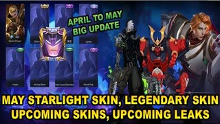 MAY STARLIGHT SKIN, UPCOMING SKINS, & VENOM SKIN | Mobile Legends: Bang Bang!