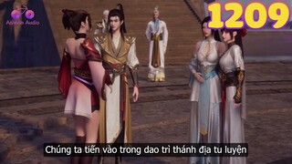 EP1209 | Tần Trần dẫn đầu một đám nữ tử tiến vào dao trì thánh địa tu luyện tập thể