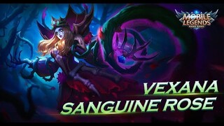 Mobile Legends: Bang Bang! Vexana New Skin | Sanguine Rose |