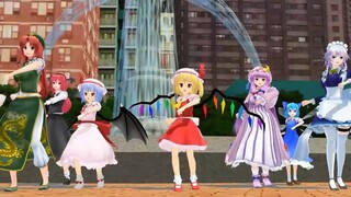 【東方mmd】紅魔郷メンバーでstage