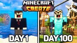 I Survived 100 Days with Create Mod in Hardcore Minecraft!