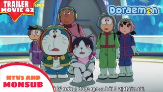 [trailer] doraemon movie 42 nobita và vùng đất lý tưởng trên bầu trời [bản vietsub]