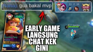 Nana Gajah: MVP sudah ditentukan dari Awal Permainan!! Hari-Hari Gendong Tim!! Gameplay Nana 2023