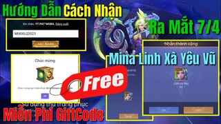 Liên Quân Hướng Dẫn Cách Nhận Free GiftCode- Trang Phục Mới Mina Linh Xà Yêu Vũ Ra Mắt 7/4 Siêu Phẩm