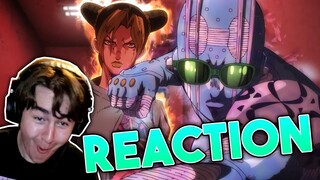 STONE OCEAN ANIME TRAILER REACTION