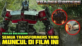 INI DIA SEMUA ROBOT TRANSFORMERS YANG BAKAL MUNCUL DI FILM TRANSFORMERS RISE OF THE BEASTS