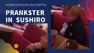 (News) Prankster May Face Charges For Licking cups & Soy Sauce Bottle At Sushi Restaurant