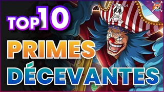 LES PRIMES LES PLUS DÉCEVANTES DE ONE PIECE 🏯 - TOP 10 #onepiece #raftelhill #top