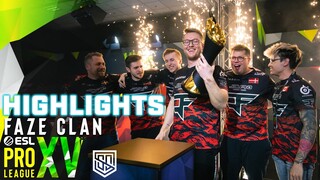 [HIGHLIGHTS] FAZE CLAN - NHÀ VÔ ĐỊCH ESL PRO LEAGUE SEASON 15