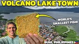 PHILIPPINES WORLD RECORD SMALLEST FISH - Volcano Lake Motor Vlog (Bicol, BecomingFilipino)