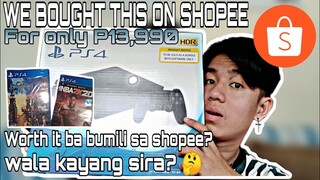 PS4 Slim 500GB Bundle worth 13,990 in shopee | Unboxing & Reviews