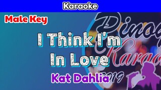 I Think I'm In Love by Kat Dahlia (Karaoke : Male Key)