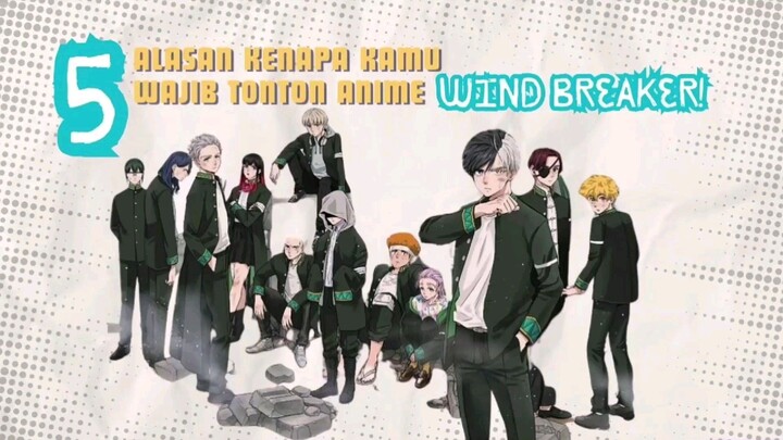 5 Alasan Kenapa Kalian Para Wibu Wajib Nonton Anime Windbreaker