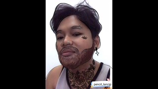 menggambar om bewok egen (tak ada backsoundnya)