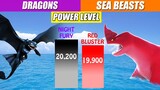 How To Train Your Dragon and Sea Beast Power Comparison | SPORE