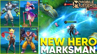 NEW HERO 121 (MARKSMAN) | HANABI REVAMP GAMEPLAY & UPCOMING SKINS & PAINTED SKIN | MOBILE LEGENDS