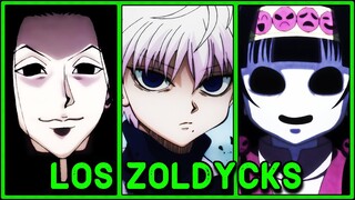 ¡TODA LA FAMILIA ZOLDYCK Y SUS HABILIDADES en Hunter x Hunter!