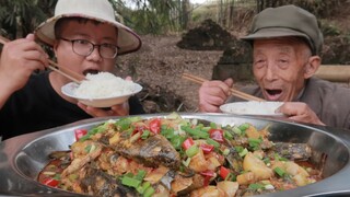 [Makanan]|Ikan Yellow-head Catfish Semur Bawang!