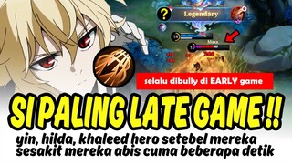 Harusnya ini yang jadi RAJAnya late game bukan Aldous, 3 detik Hilda lenyap - Mobile Legends