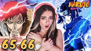 Gaara VS Sasuke GOES WILD 🔥| Episodes 65 & 66 | NARUTO REACTION + REVIEW