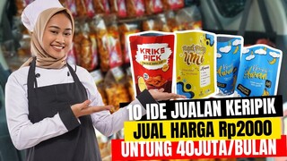 10 Ide Usaha Aneka Keripik Serba 2000an, Bisnis Makanan Ringan Paling Cuan!