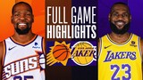 SUNS vs LAKERS - NBA PRESEASON HIGHLIGHTS - OCTOBER 19, 2023