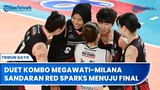 Duet Kombo Megawati Milana Sandaran Red Sparks Menuju Final Liga Voli Putri Korea