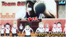 DODGEBALL BATTLE | TEAM DAMIAN VS TEAM BILL.