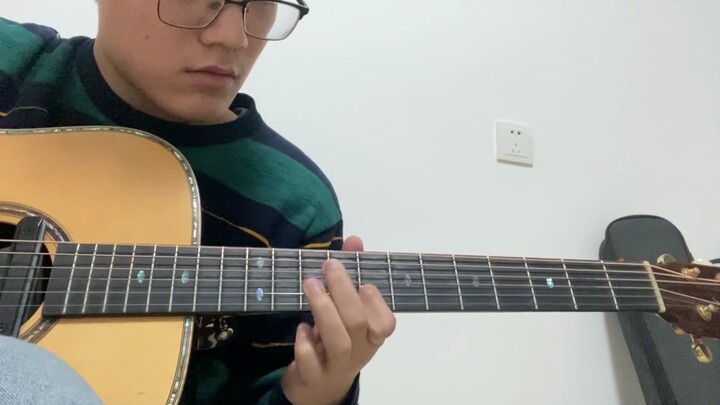 Fingerstyle demo after practicing for a while