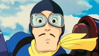 Text by Hayao Miyazaki: I've been hiding, but I finally found someone to protect, and that's you.