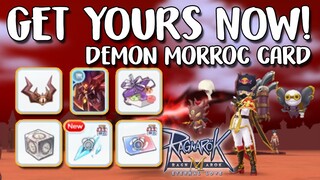 DID YOU GET YOUR DEMON MORROC CARD TODAY? & MORE STUFFS - RAGNAROK MOBILE