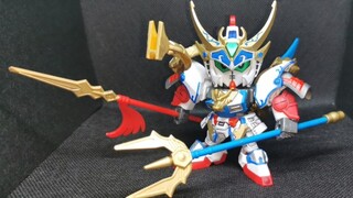 (Five Tiger Generals Series) Zhao Yun Gundam Dragon Huibao combined SD Gundam Three Kingdoms [Qiwen 