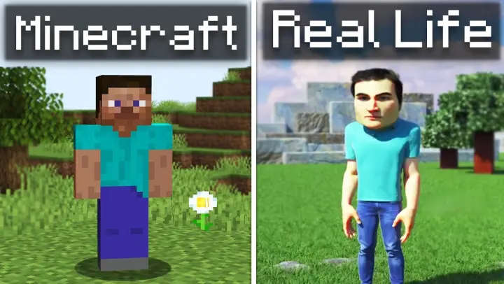 Minecraft mobs in Real Life (Special)