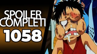 ONE PIECE SPOILER COMPLETI 1058: ORA ABBIAMO QUELLE VERE! SCOPRIAMO I DETTAGLI