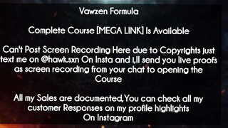Vawzen Formula Course  download