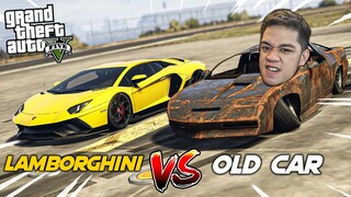 Lamborghini vs OLD ABANDONED CAR - DRAG RACE | GTA 5 Roleplay